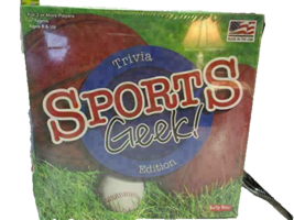 Trivia Sports Geek Edition Football, Basketball &amp; Baseball Game - £25.57 GBP