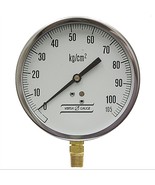 Versa V4301YEQ4 Pressure Dry Gauge 4-1/2&quot; 0-105 kg/cm² LM 4-1/2&quot; Face 4-... - $242.22 CAD