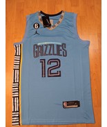 Ja Morant Memphis Grizzlies blue jersey  - £31.47 GBP