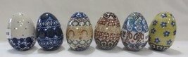 Lot of 6 Polish Pottery Ceramika Artystyczna Egg Figures - £63.94 GBP