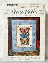 Dimensions Stone Path Studio Butterfly Row #72844 Counted Cross Stitch Kit - £12.66 GBP