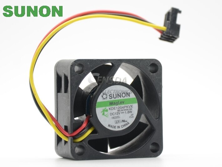 SUNON KDE1204PKVX Electronics Cooling Fan / Case Fan 40x40x20mm 3-Pin Co... - $3.45