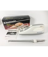 Toastmaster Electric Carving Knife Model 6110 White Tested Clean - £23.72 GBP