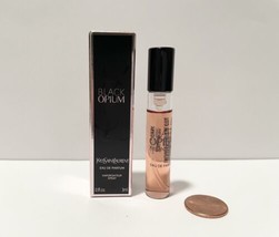 Yves Saint Laurent YSL Black Opium Eau De Parfum 0.1oz 3mL Spray Travel Mini - £13.96 GBP