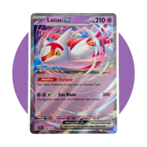 Surging Sparks Pokemon Card: Latias ex 076/191 - $9.90