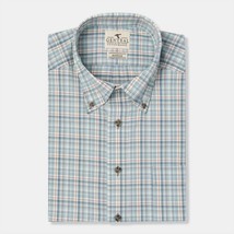 Genteal men&#39;s burlington plaid performance woven top in Cambridge Blue - size - £65.15 GBP