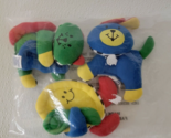 RARE Vintage 1993 Little Tikes Nursery Rhyme Baby Plush Toy Multicolor P... - $20.58