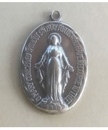 Vintage Sterling Silver Christian Catholic Medal - $34.26 CAD