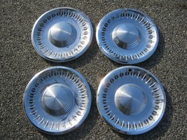 Genuine 1961 Plymouth Savoy Fury Belvedere 14 inch hubcaps wheel covers - $74.45