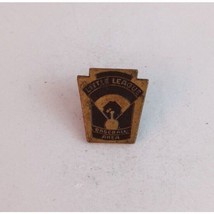 Vintage Little League Baseball Area Lapel Hat Pin - £4.94 GBP