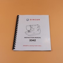 Singer 3342 Owners Instruction Manual 34 Pages with Protective Covers - $17.99