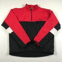 Vintage Tommy Hilfiger Athletics Sweatshirt Mens Extra Large Red Black Anorak - £14.93 GBP