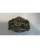 Vintage UNITED STATES NAVY BELT BUCKLE USN EAGLE DESIGN 1987 - $19.59