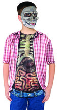 Underwraps Child Skeleton W Guts Shirt, Medium - £67.90 GBP