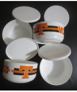 Set of 4 University of Tennessee Plastic Covered Bowls 4.5&quot; Diameter 2.2... - £5.93 GBP