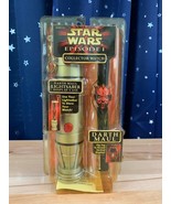 1999 STAR WARS EPISODE 1 Darth Maul Collector Watch with His Lightsaber ... - £11.72 GBP