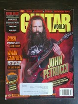 Guitar World Magazine March 2016 John Petrucci - RUSH - Vivian Campbell - SH - £4.54 GBP