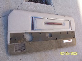 1977 1978 1979 LINCOLN MARK V RIGHT DOOR White TRIM PANEL USED OEM HAS WEAR - $4,106.72 MXN