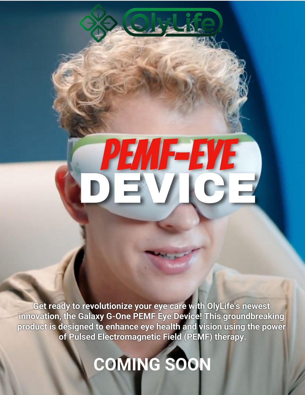 OlyLife Galaxy G-One PEMF Eye Massager | Eye Health