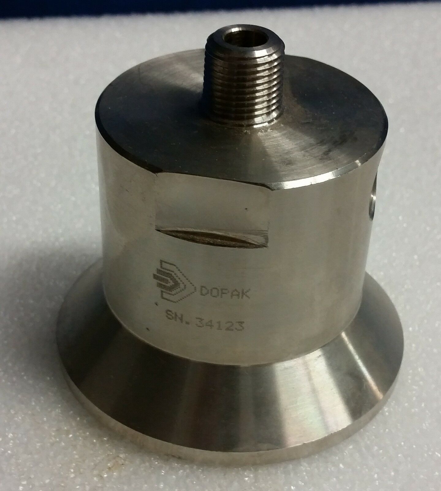 1 Dopak SBA Sample Bottle Adapter stainless steel 316L - $87.50