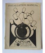 Capcom Bowling Arcade Game Installation Service Manual 1988 Video Game Info - $12.14
