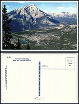 CANADA Postcard - Canadian Rockies, Banff &amp; Cascade Mountain L52 - £2.32 GBP