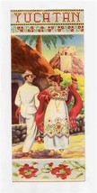 Yucatan Mexico Travel &amp; Tours Brochure 1950&#39;s - $21.78