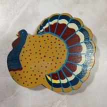 1987 Applause Harvest Thanksgiving Turkey Refrigerator Fridge Magnet Vin... - $9.95