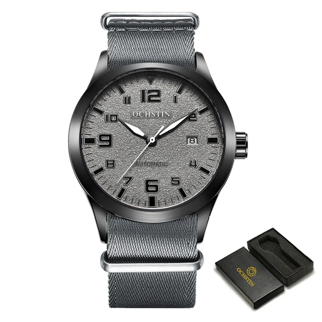 OCHSTIN Men Automatic Mechanical Watch   Casual Dress Military Outdoor Sports Ar - £35.88 GBP