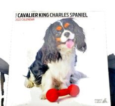 Magnet &amp; Steel Cavalier King Charles Spaniel 2022 Calendar NWT - $4.95