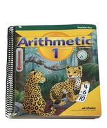 Abeka Arithmetic 1st Grade Work-Text Teacher Key 2nd Edition - $14.99
