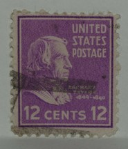 Vintage Stamps America American Usa 12 C Cent Presidential Taylor Zachary X1 B37 - £1.39 GBP