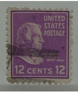 VINTAGE STAMPS AMERICA AMERICAN USA 12 C CENT PRESIDENTIAL TAYLOR ZACHAR... - £1.39 GBP