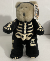 STARBUCKS 1999 7TH EDITION GLOW IN THE DARK SKELETON BEARISTA  Halloween - $21.50