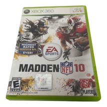 Madden NFL 10 (Microsoft Xbox 360, 2009) Video Game Football - £6.04 GBP