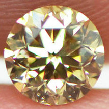 GIA Certified Diamond Fancy Brown Color Round Shaped Loose Natural 0.44 Carat - £452.20 GBP