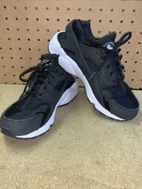 Nike Shoes Womens 8 Black White Air Huarache Road Running Training Sneakers - £30.36 GBP