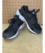 Nike Shoes Womens 8 Black White Air Huarache Road Running Training Sneakers - £30.32 GBP
