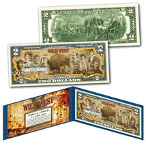 WILD WEST Iconic Figures American Frontier Outlaws BUFFALO Authentic $2 ... - £11.07 GBP
