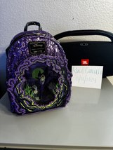  Loungefly Disney Sleeping Beauty Maleficent Lenticular Mini Backpack - ... - £133.39 GBP