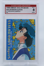1996 Amada Sailor Moon Overtime Graded 8 Super S Pretty 5th Anniversary ... - £56.36 GBP