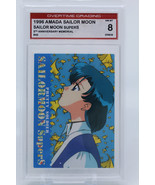 1996 Amada Sailor Moon Overtime Graded 8 Super S Pretty 5th Anniversary ... - £57.66 GBP