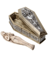 Alchemy Gothic Bride of the Dark Kiss Casket &amp; Figure Sword Heart Coffin... - £29.07 GBP