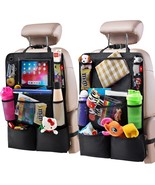 Backseat Car Organizer Kick Mats Back Seat Protector with Touch Screen T... - £45.55 GBP