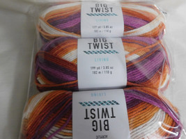 Big Twist Living Spirit lot of 3 Dye Lot 190060 - £12.75 GBP