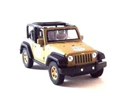 JEEP WRANGLER RUBICON, ARMOR SQUAD IDF, WELLY 1:38 DIECAST CAR COLLECTOR... - $32.14