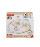 Wooden Tea Party Set for Preschool Pretend Play, 12-Pieces, Ages 3-5 Yea... - €20,04 EUR