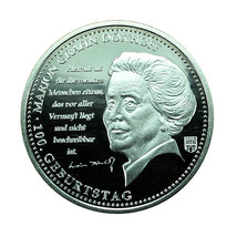 Germany Medal 2009 Silver Marion Grafin Donhoff 32mm 02006 - £32.29 GBP