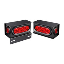 2 Trailer Light Boxes Equipped With Modified Accessories - $67.00