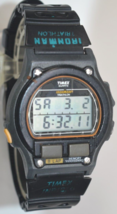 Vtg 1990s Men’s Timex Ironman Triathlon Watch Indiglo 8 Lap 737-A New Battery - £31.60 GBP